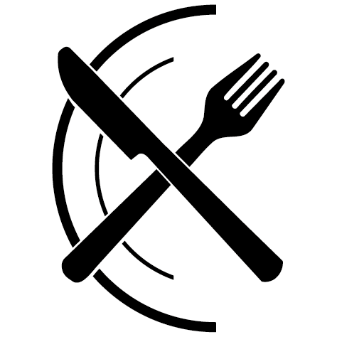 Sticker fourchette et couteau